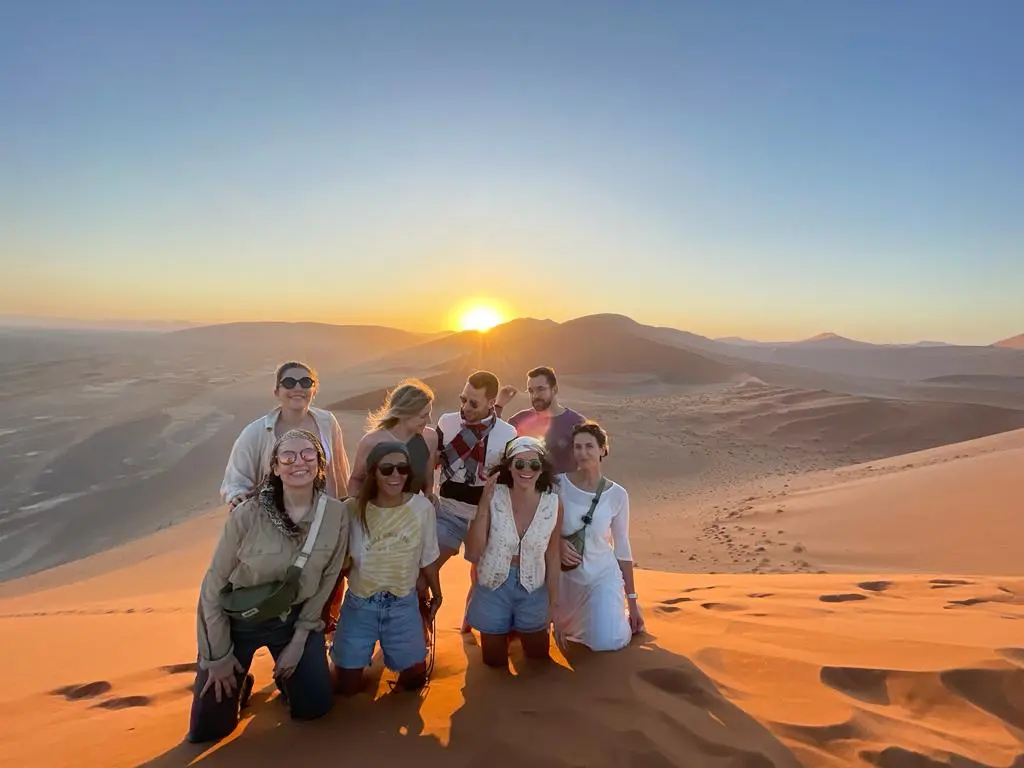 Groepsreis Namibië - vrienden