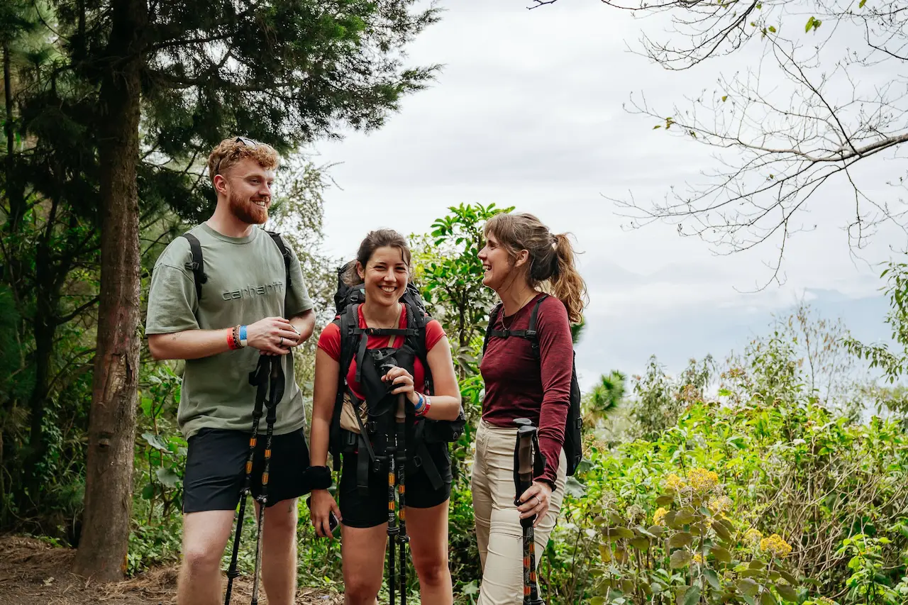 Groepsreis Guatemala - Hike naar de Acatenango vulkaan - Kampeer op 3700m hoogte - Spectaculair uitzicht over de vuurspuwende El Fuego vulkaan