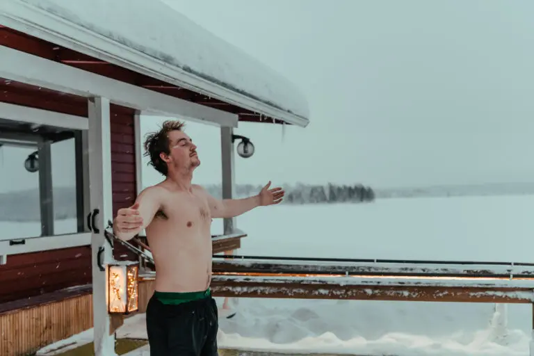 Lapland groepsreis sauna