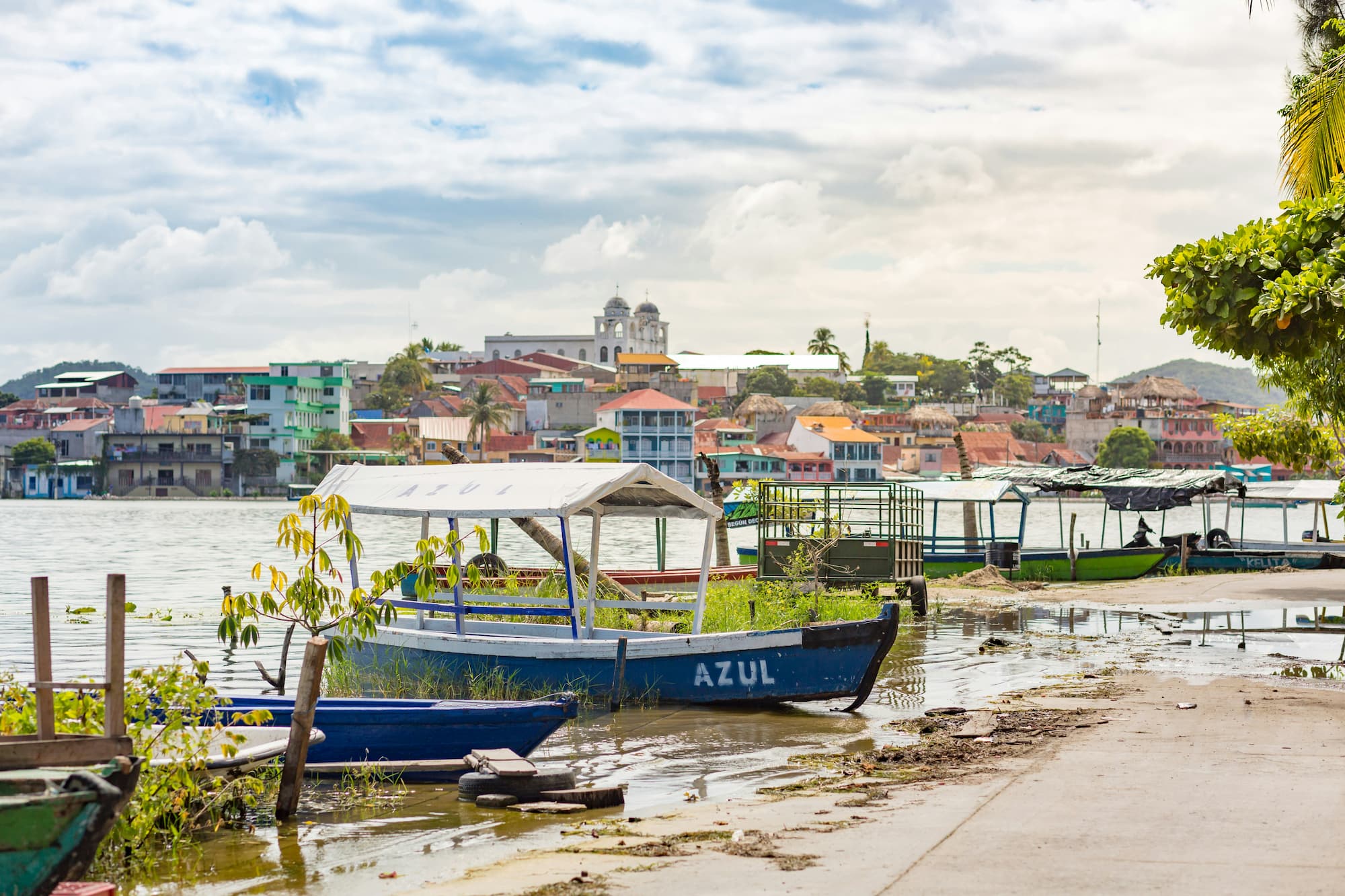 Groepsreis Guatemala - boottour Rio Dulce