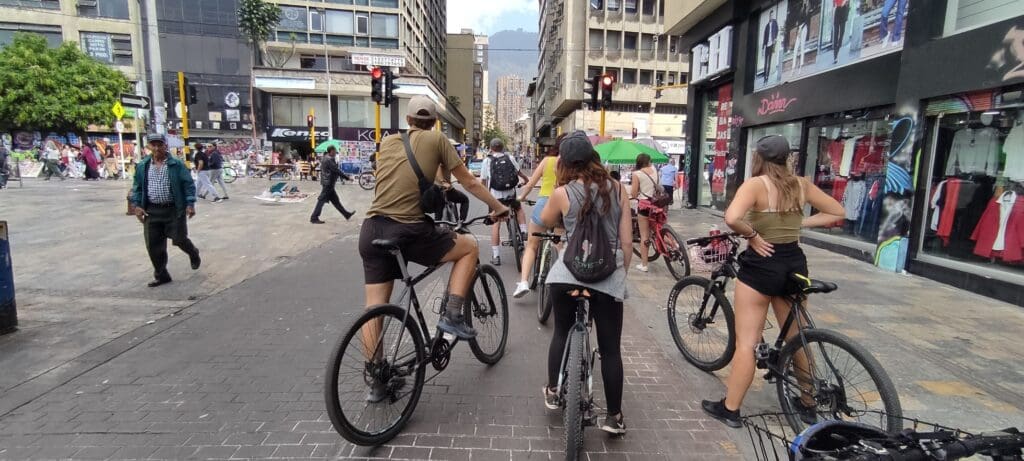 Bogota bike tour