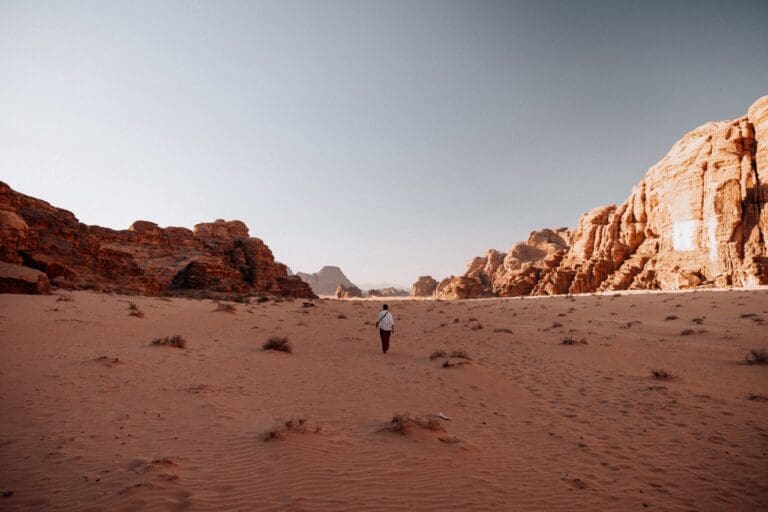 Groepsreis in Jordanië - Solo reis in Jordanië - Woestijn - Wadi Rum