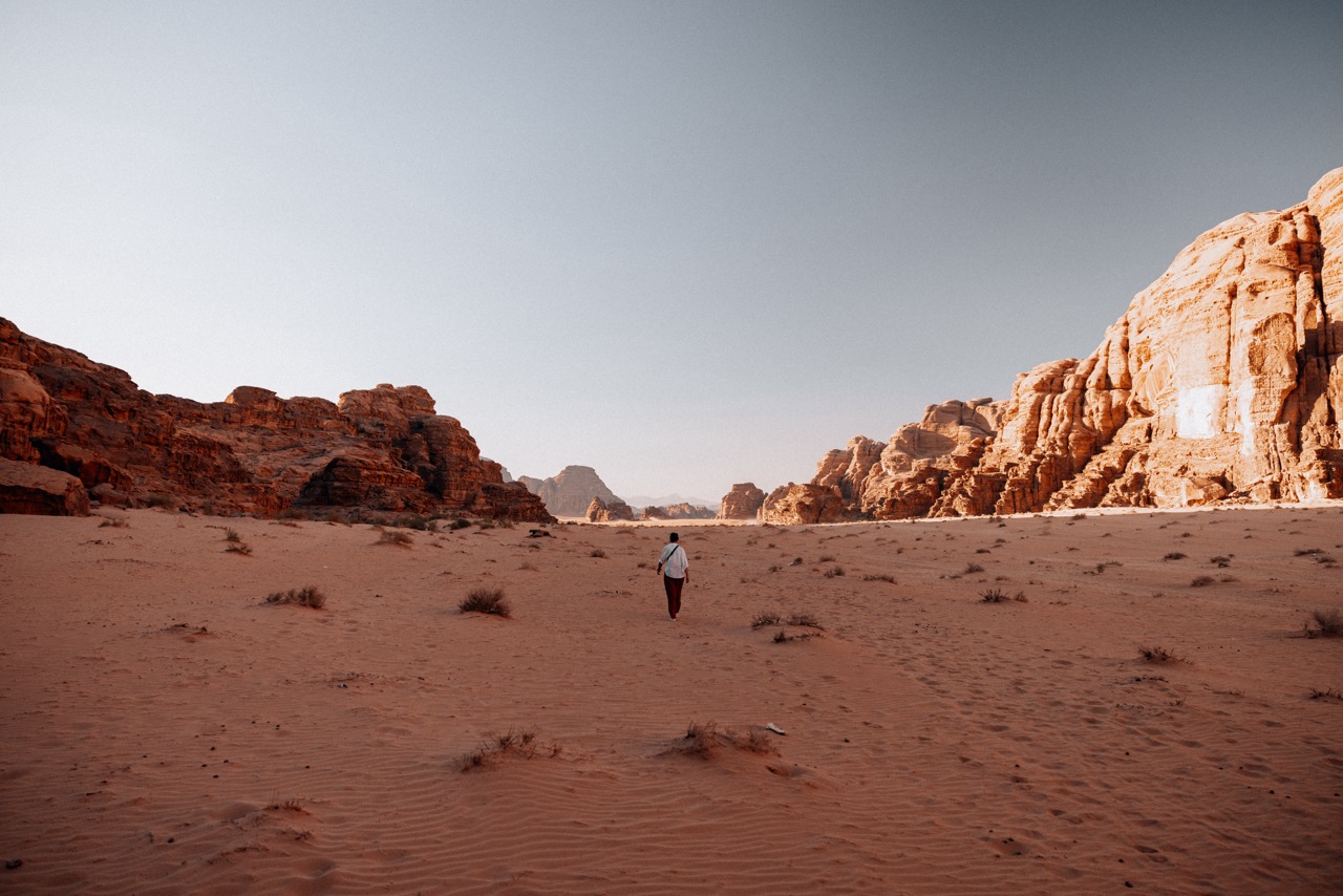 Groepsreis in Jordanië - Solo reis in Jordanië - Woestijn - Wadi Rum