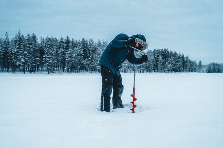 Lapland ijsvissen